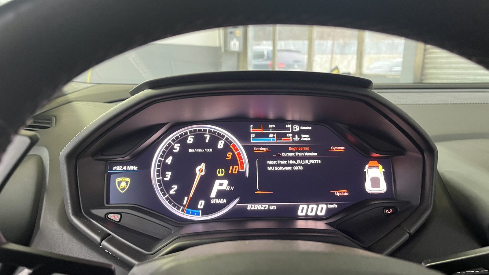 Диагностика на Lamborghini в Das Auto Service