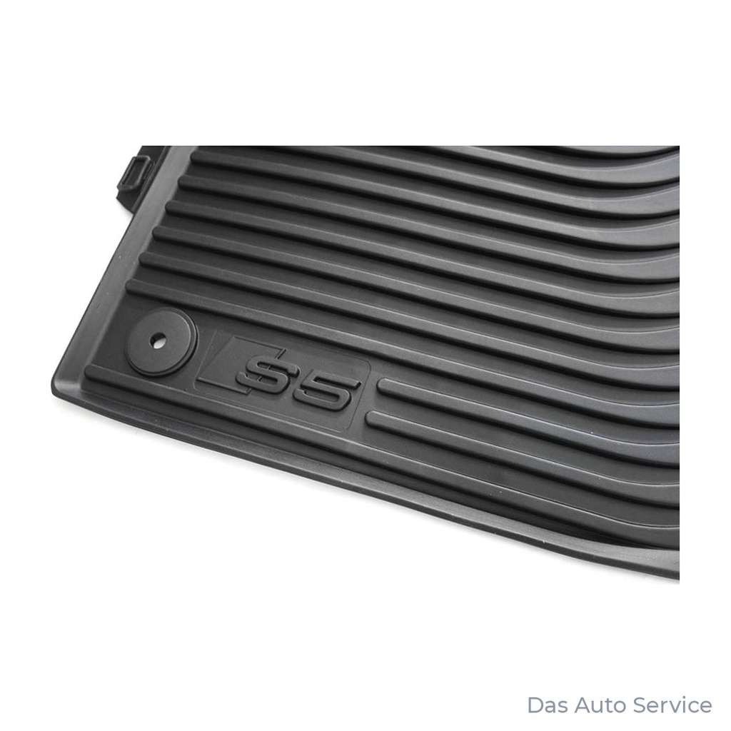 Audi S5 8T rubber floor mats, front