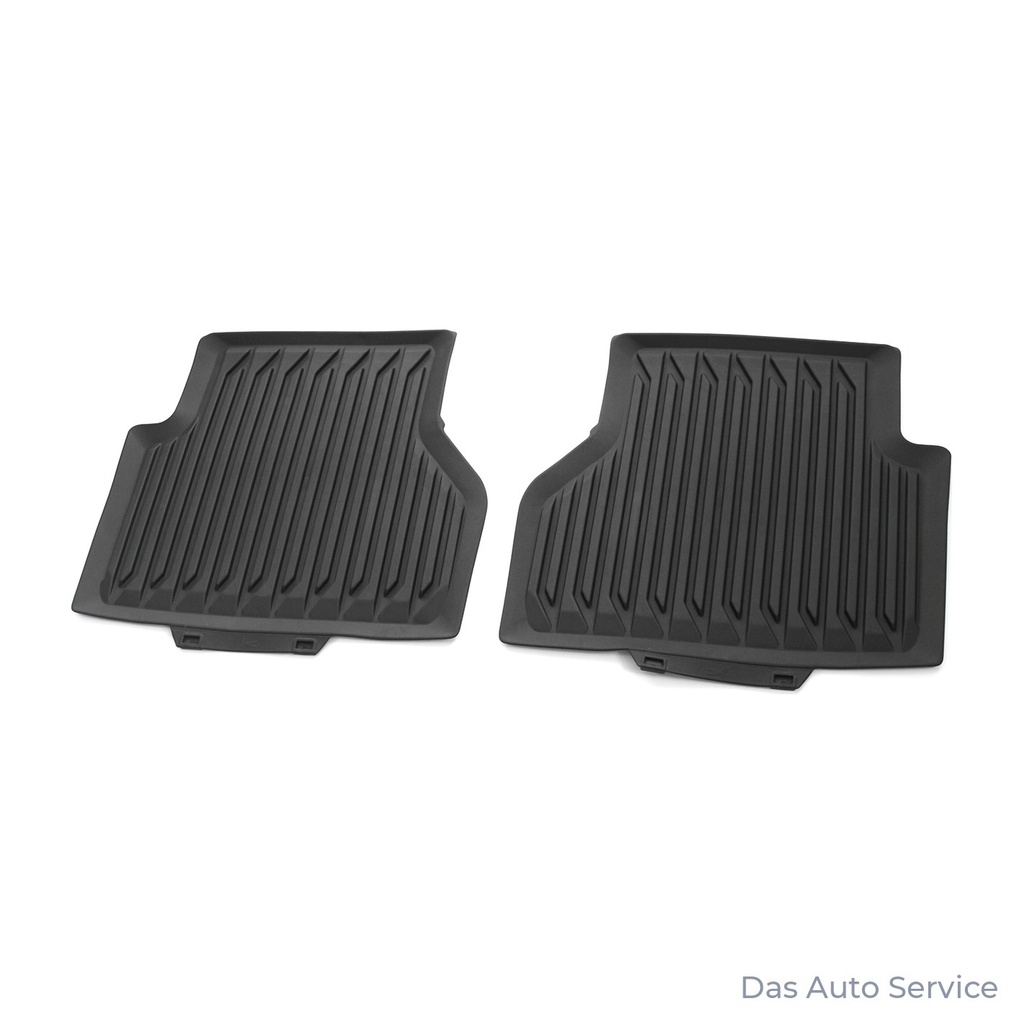 Audi A6 4A, A7 4K rubber floor mats, rear, version 2
