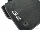 Audi Q2 textile floor mats set (front + rear)
