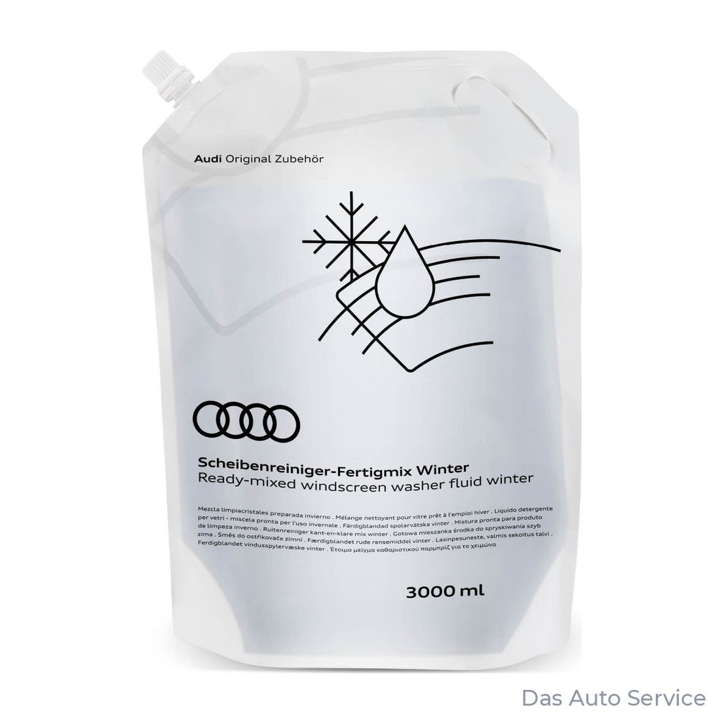 Оригинална зимна течност за чистачки Audi 3л