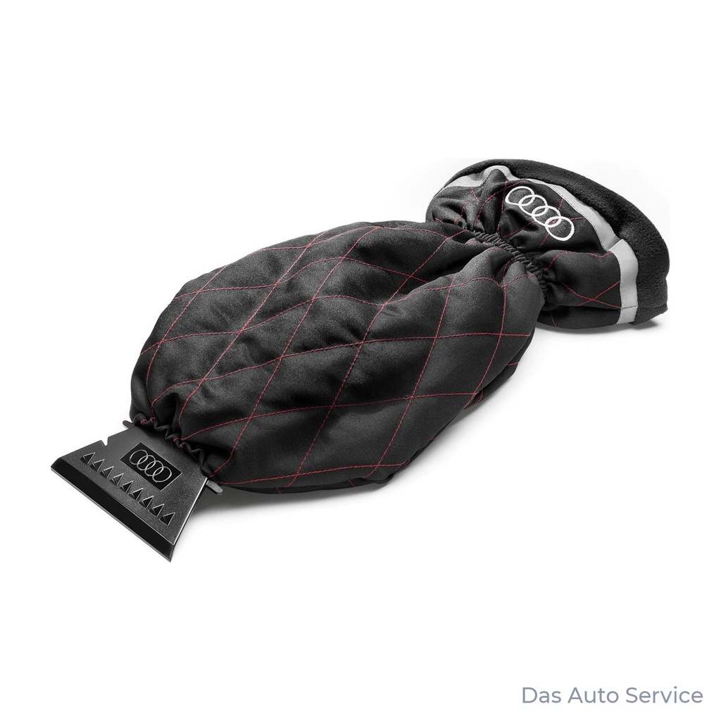Audi ice scraper with glove