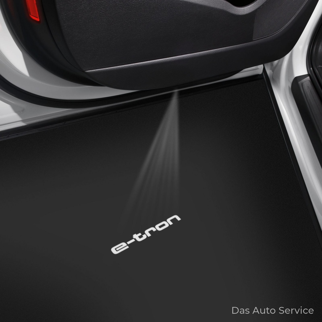 LED проектори за вратите Audi, e-tron