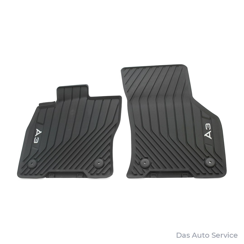 Audi A3 8Y rubber floor mats, front