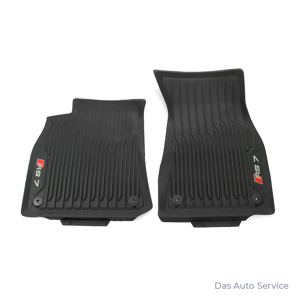 Audi RS7 4K rubber floor mats, front