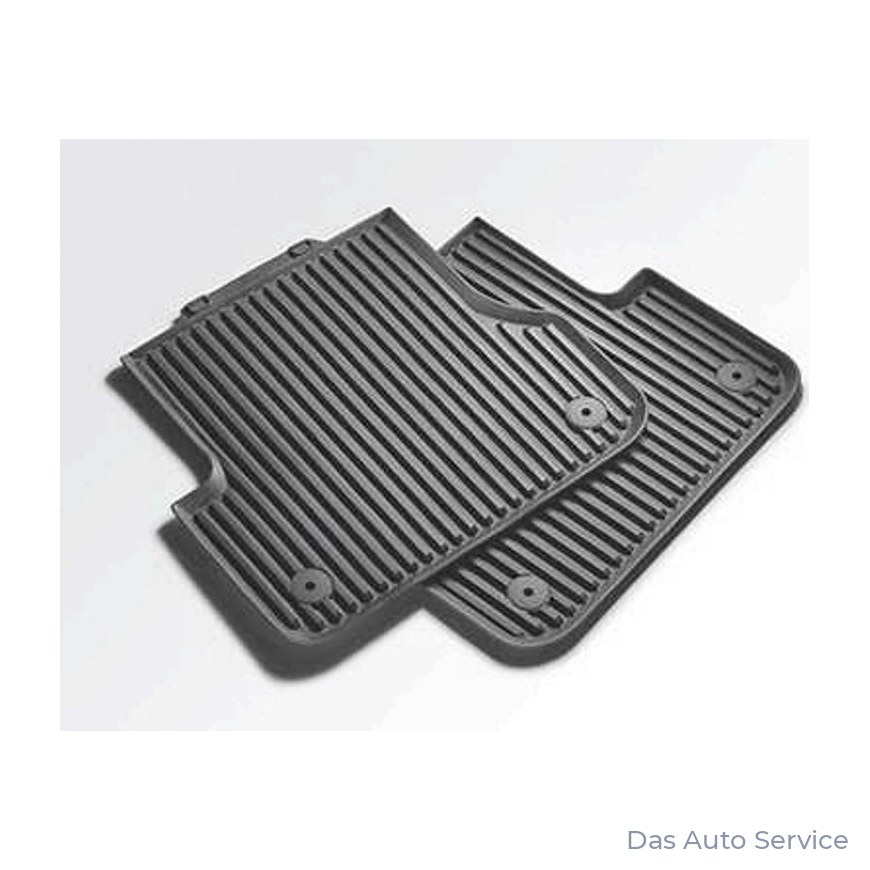 Audi A8 4H long wheelbase rubber floor mats, rear