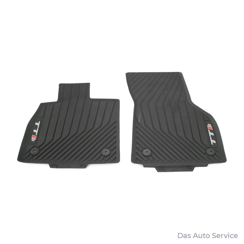 Audi TTS 8S rubber floor mats, front