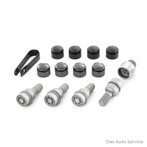 [83A071455] Audi locking wheel bolts M14 x 1.5 x 45