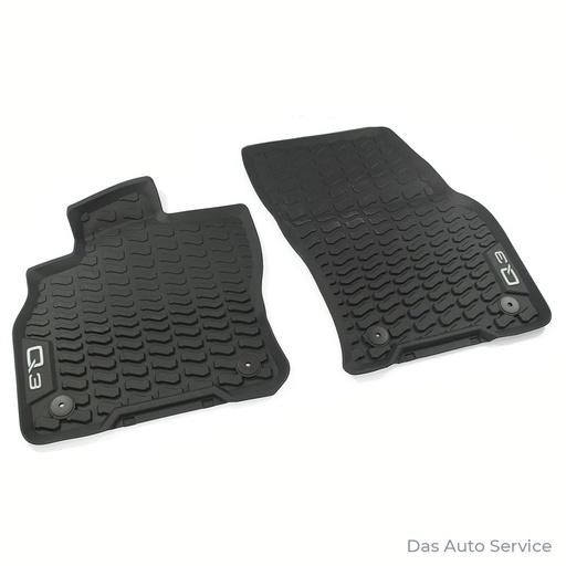 [83B061501  041] Audi Q3 F3 rubber floor mats, front