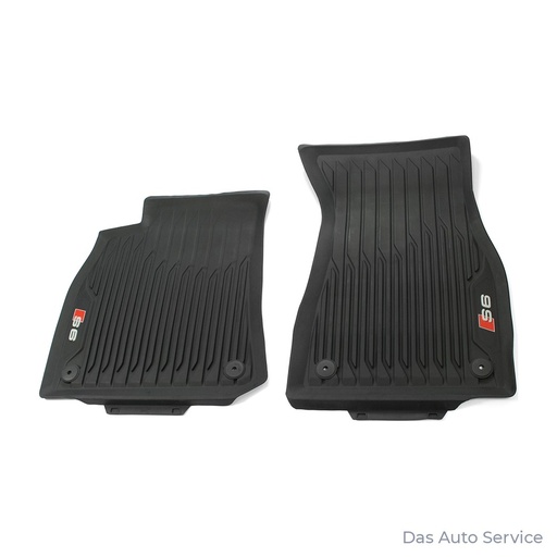 [4K1061221A 041] Audi S6 4A rubber floor mats, front