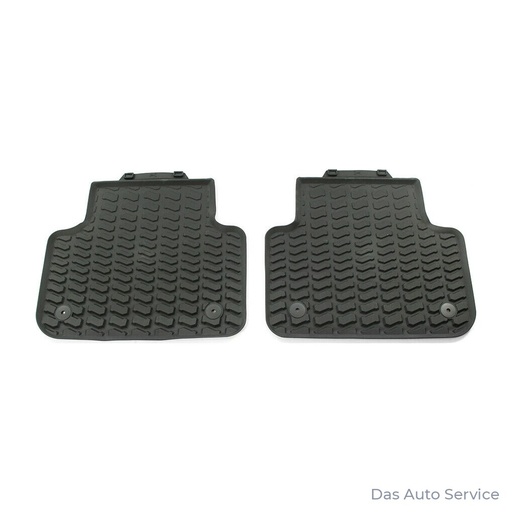 [4M1061512  041] Audi Q7 4M, Q8 rubber floor mats, rear, version 1