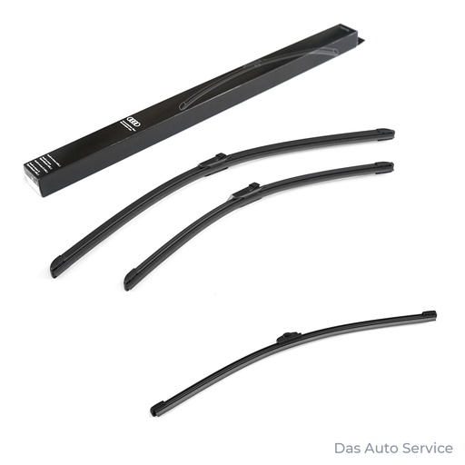 [4KL998002 + 4KE955425] Чистачки Audi e-tron / e-tron Sportback (GE), комплект предни и задни без дюзи