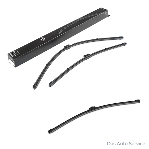 [4KL998002A + 4KE955425] Чистачки Audi e-tron / e-tron Sportback (GE), комплект предни и задни с дюзи