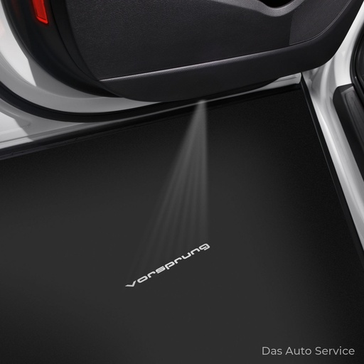 [4G0052133M] LED проектори за вратите Audi, Vorsprung durch Technik