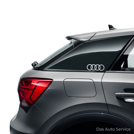 [8W0064317D] Декоративни стикери с халките на Audi – сребристи