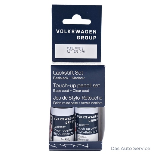 [LST0U2C9A] Боя за поправки Audi / VW LC9A, Pure White / Carrara бял без металик