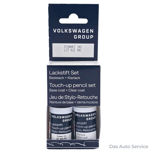 [LST0U2041] Боя за поправки Audi / VW L041, Черен без металик