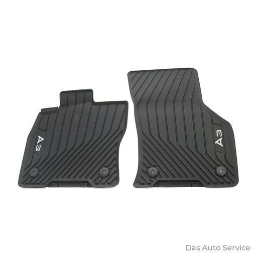 [8Y1061501041] Audi A3 8Y rubber floor mats, front