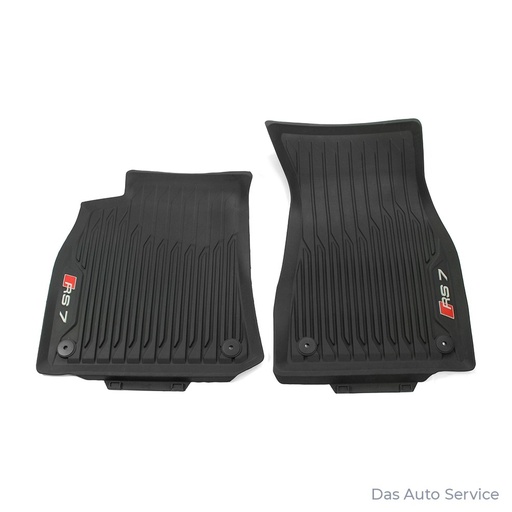 [4K8061221A041] Audi RS7 4K rubber floor mats, front