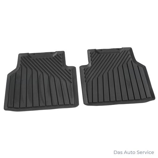 [89A061511041] Audi Q4 e-tron rubber floor mats, rear