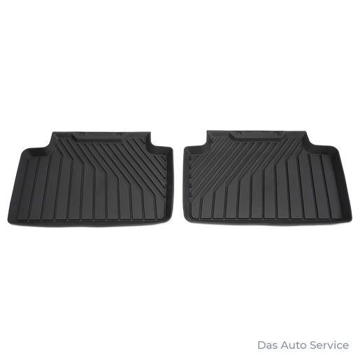 [85H061511041] Audi Q6 e-tron rubber floor mats, rear